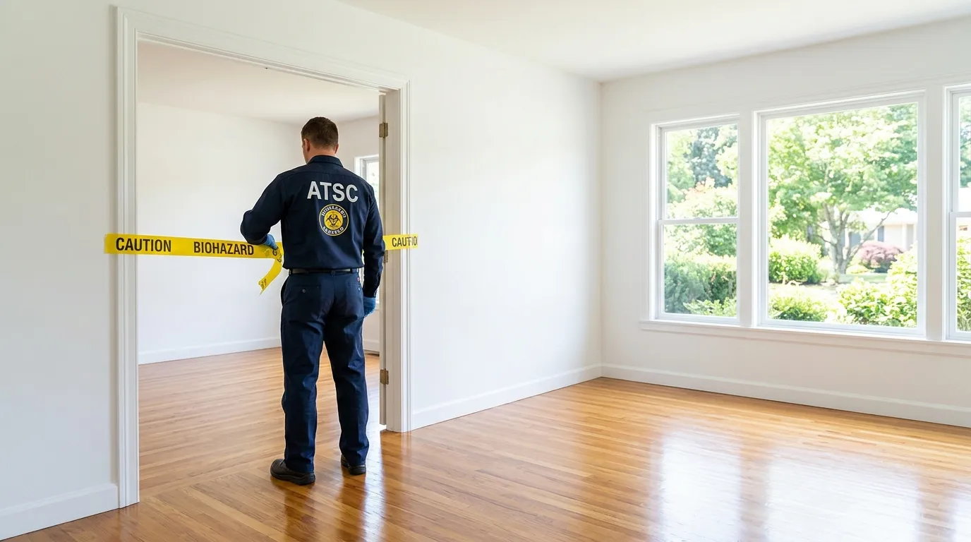 Certified biohazard cleanup crew performing Crime Scene Cleanup in Prospect Heights